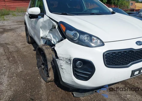 2017 Kia Sportage Lx из США, поврежденный, VIN KNDPMCAC5H7101034